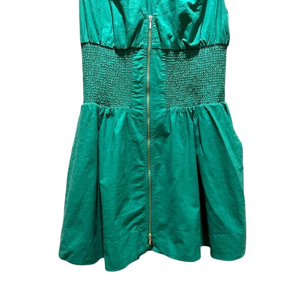 Anthropologie The Tommie Zip Front Mini Shirt Dress Green - Picture 4 of 5